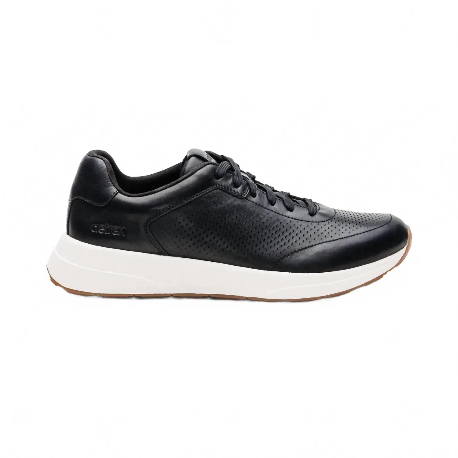 Aetrex Мужские кроссовки Drew Arch Support черного цвета
