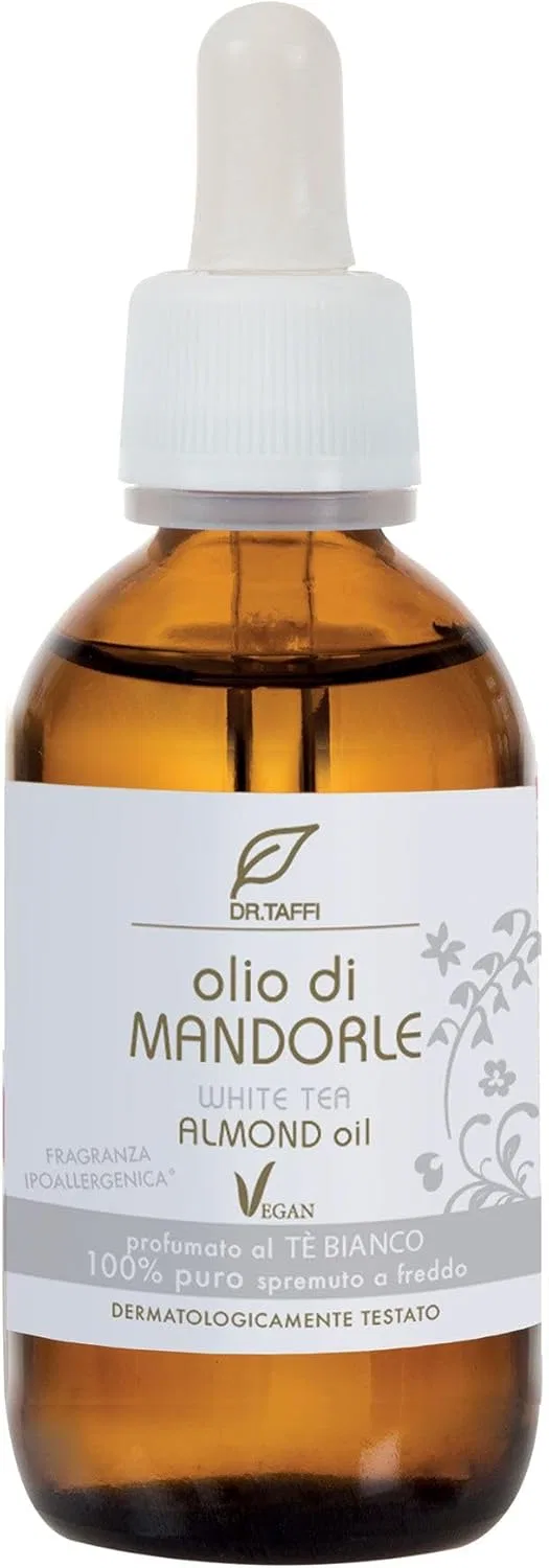 Масло для лица и волос DR.TAFFI Sweet Almond Oil, 50 мл, аромат Citrus Refreshing Flux White Tea