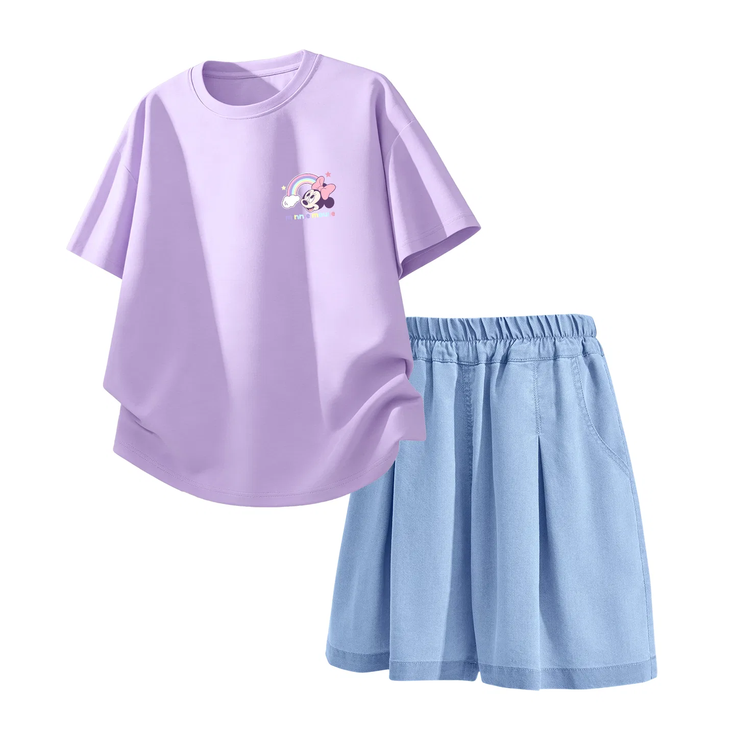 Спортивный костюм для детей Disney Casual Sportswear фиолетовый и голубой