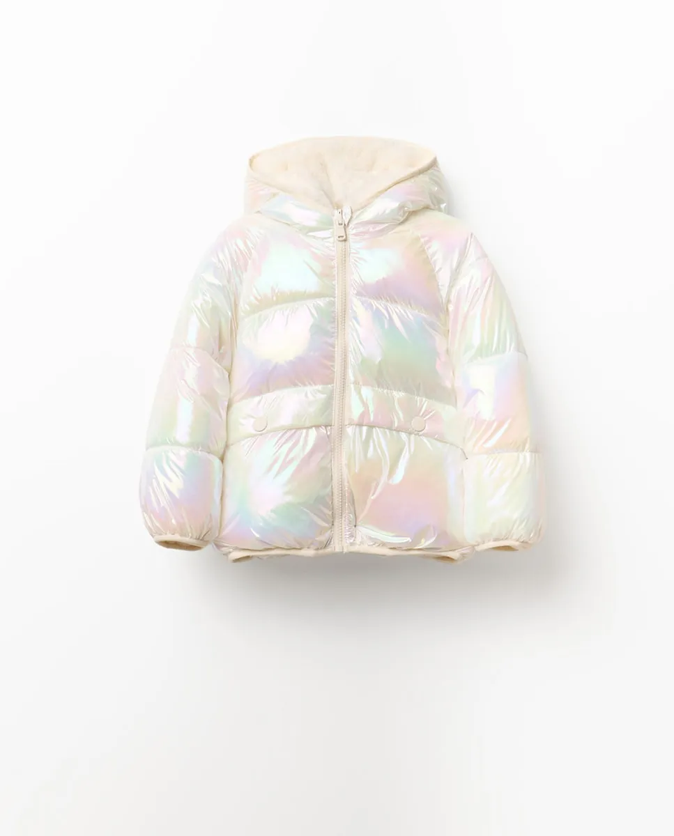 

Перевертывающееся радужное пальто Sfera, серый