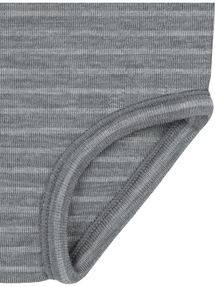 Normani Outdoor Sports Комплект из 2 подгузников-трусиков из шерсти мериноса Tokoroa в серую полоску — фото 3