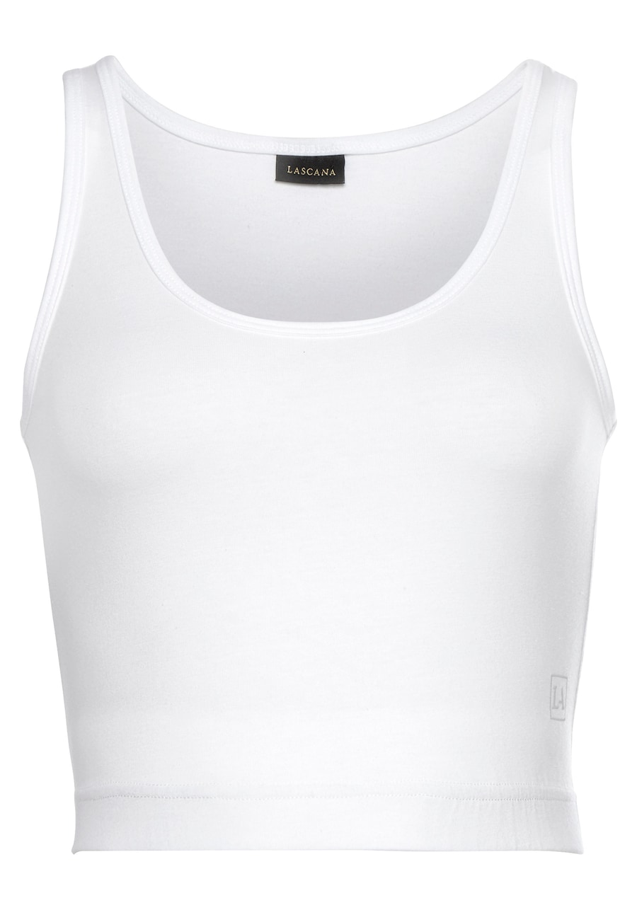 

Спортивный топ LASCANA ACTIVE, белый