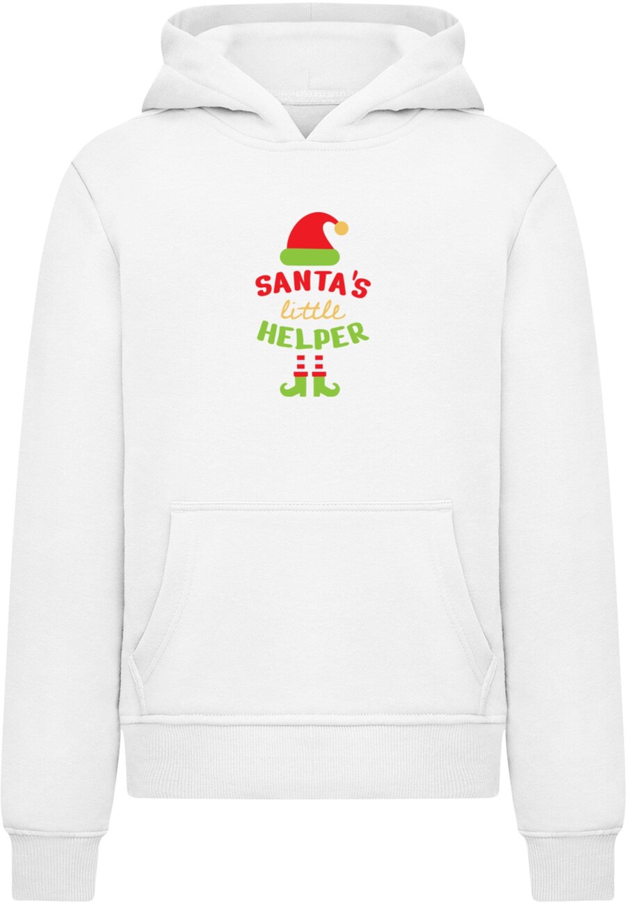 

Толстовка Merchcode Christmas Santa´s Little Helper, белый