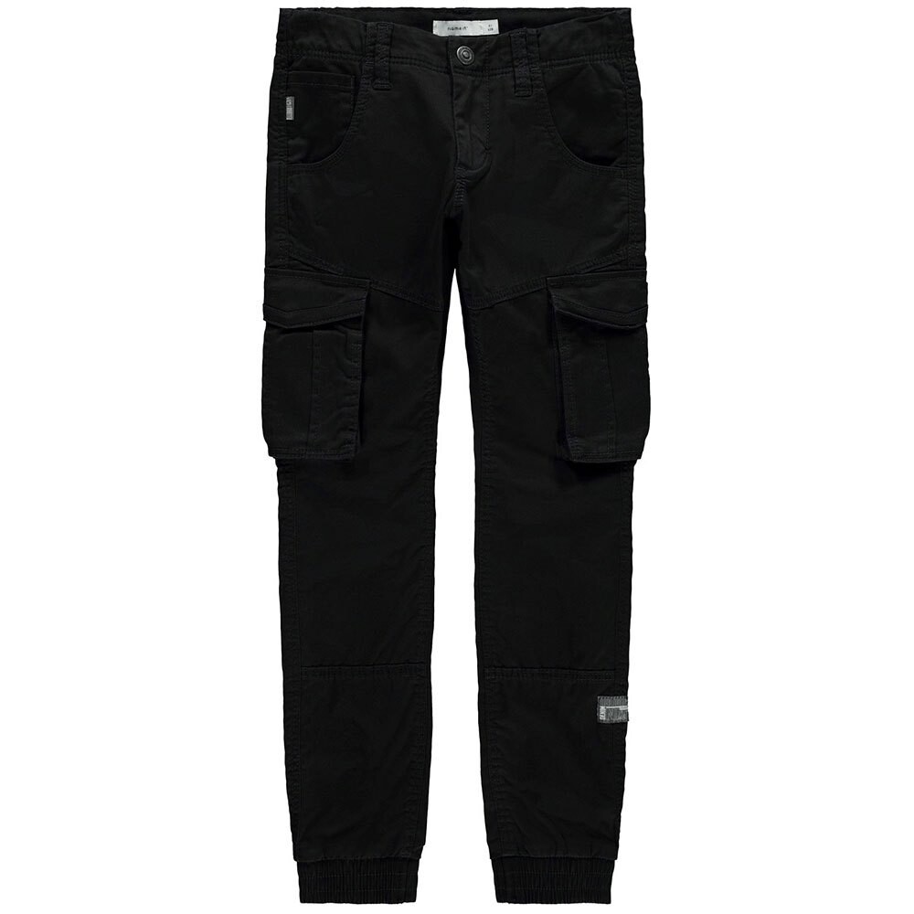 

Брюки Name It Bamgo Regular Fitted Twill, черный