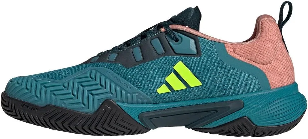 Кроссовки теннисные Adidas, цвет Arctic Fusion/Lucid Lemon/Wonder Clay — фото 3