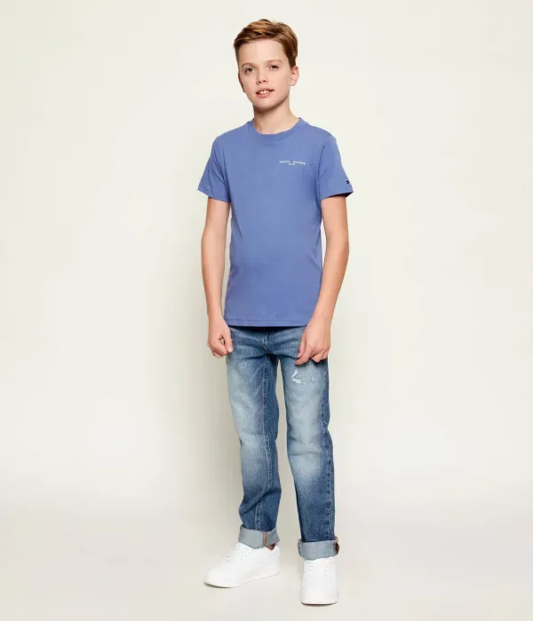 Футболка regular fit Tommy Hilfiger, синий — фото 2