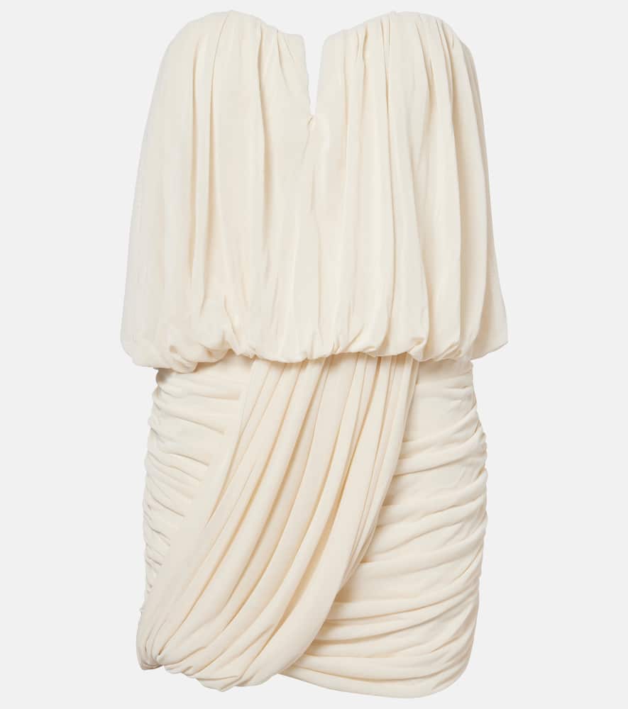 

Платье-корсет Adeli из драпированного джерси Isabel Marant, Ecru