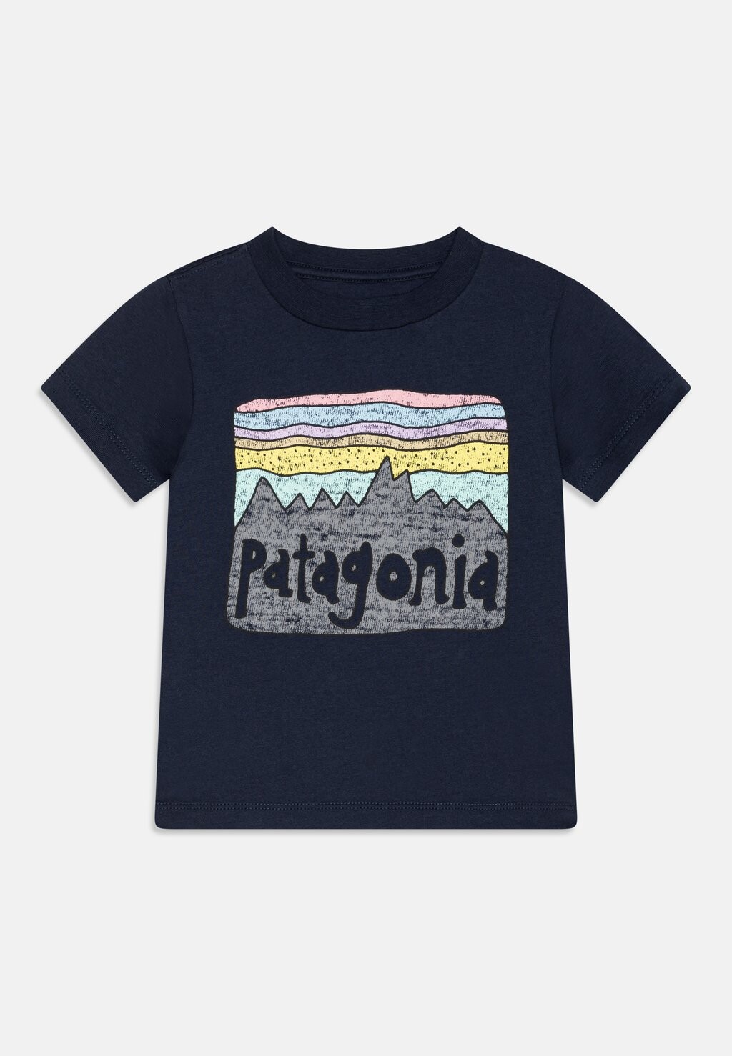 

Футболка с принтом BABY FITZ ROY SKIES UNISEX Patagonia, цвет new navy