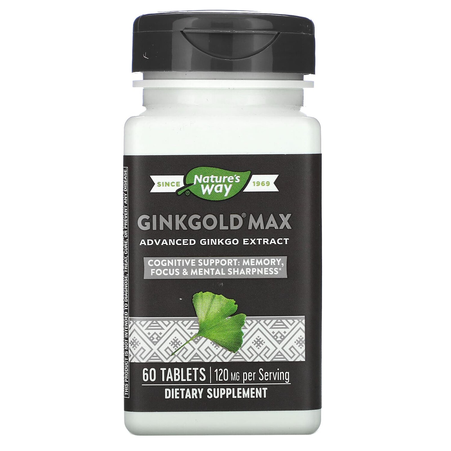 

Nature's Way Ginkgold макс 120 мг 60 таблеток