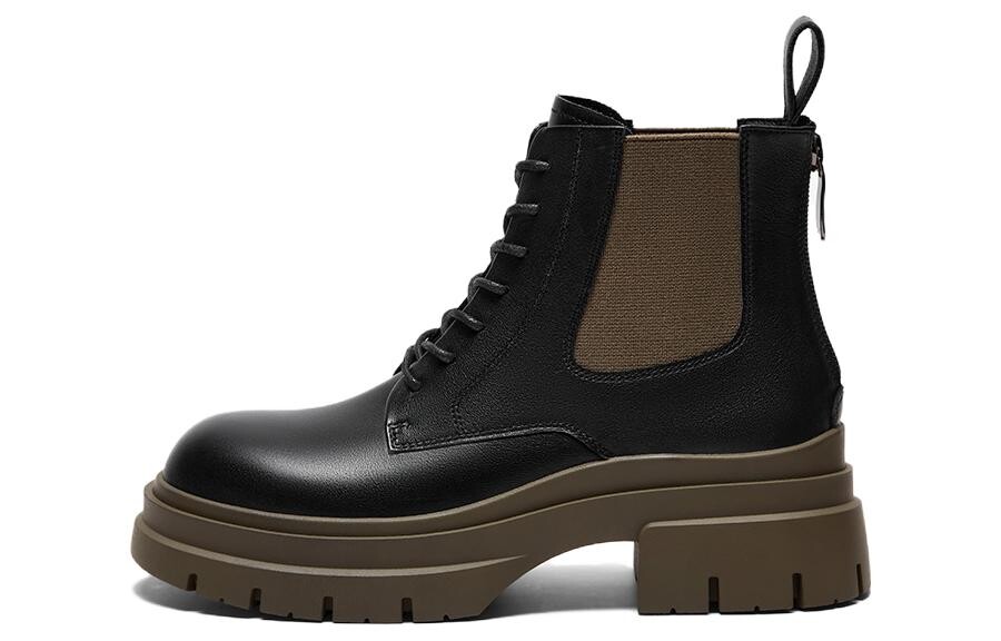 

Ботинки Martin Boot женские Basto, цвет Black/Khaki
