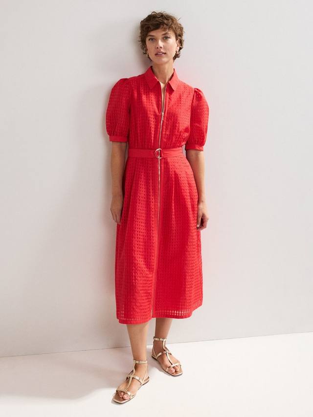 

Текстурированное платье Carey Phase Eight, Red