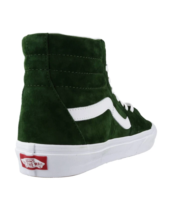 Кроссовки Sk8-Hi из свиной замши Vans, зеленый — фото 3