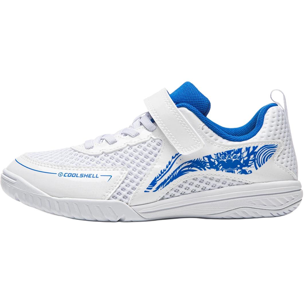 Table Tennis Series Mid top детские тренировочные кроссовки LINING, Sкоричневыйdard белый — фото 3
