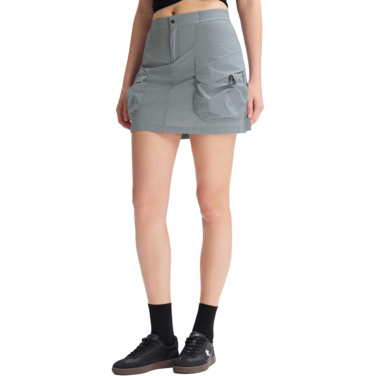 

Женские студийные повседневные короткие юбки DESCENTE, серый