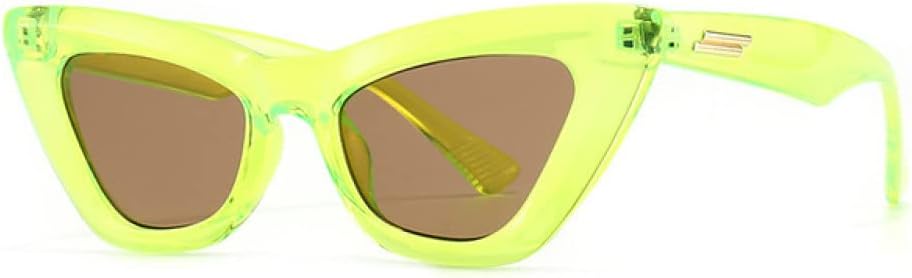 

Мужские и женские солнцезащитные очки, модные винтажные солнцезащитные очки, дизайнерские солнцезащитные очки с защитой от УФ-излучения UV400, желтые, другие MTZJH, One Color