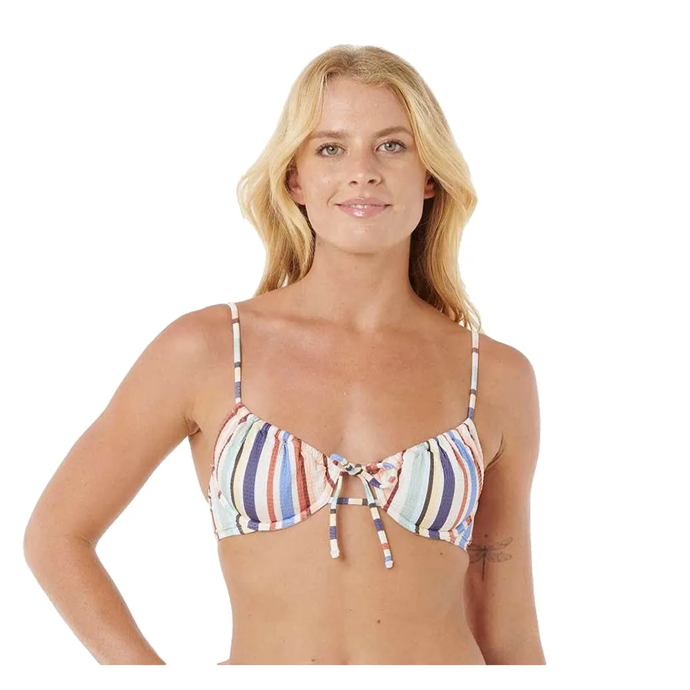 

Топ бикини Rip Curl Oceanic Stripe D-E, мультиколор