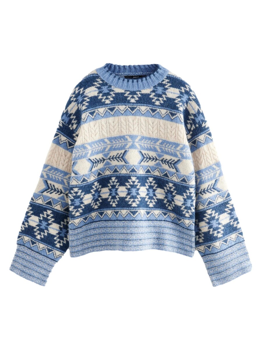 

Свитер Next, цвет Blue/Dark blue