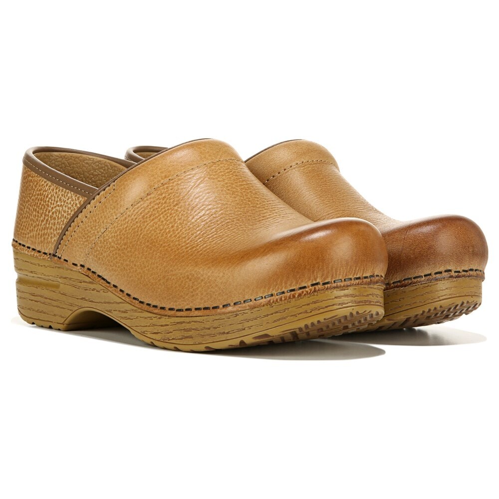 

Женские профессиональные сабо Dansko, цвет honey distressed