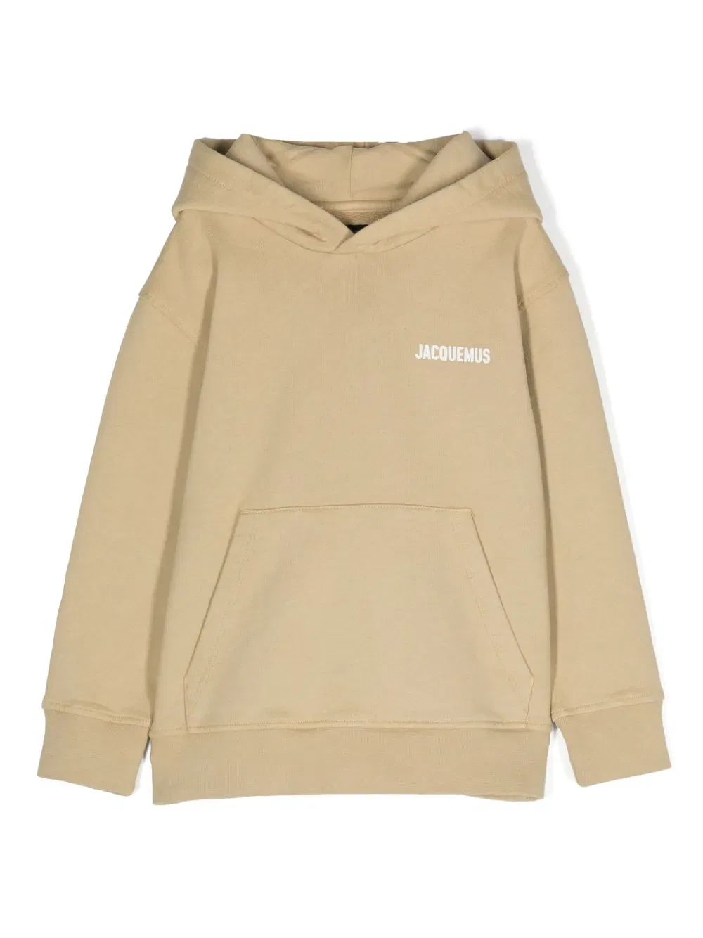 Хлопковая толстовка с капюшоном Le Jacquemus L'Enfant, нейтральный