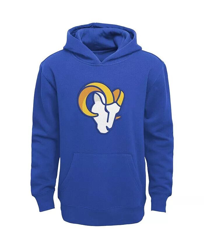 

Пуловер с капюшоном Big Boys Royal Los Angeles Rams Prime Outerstuff, синий