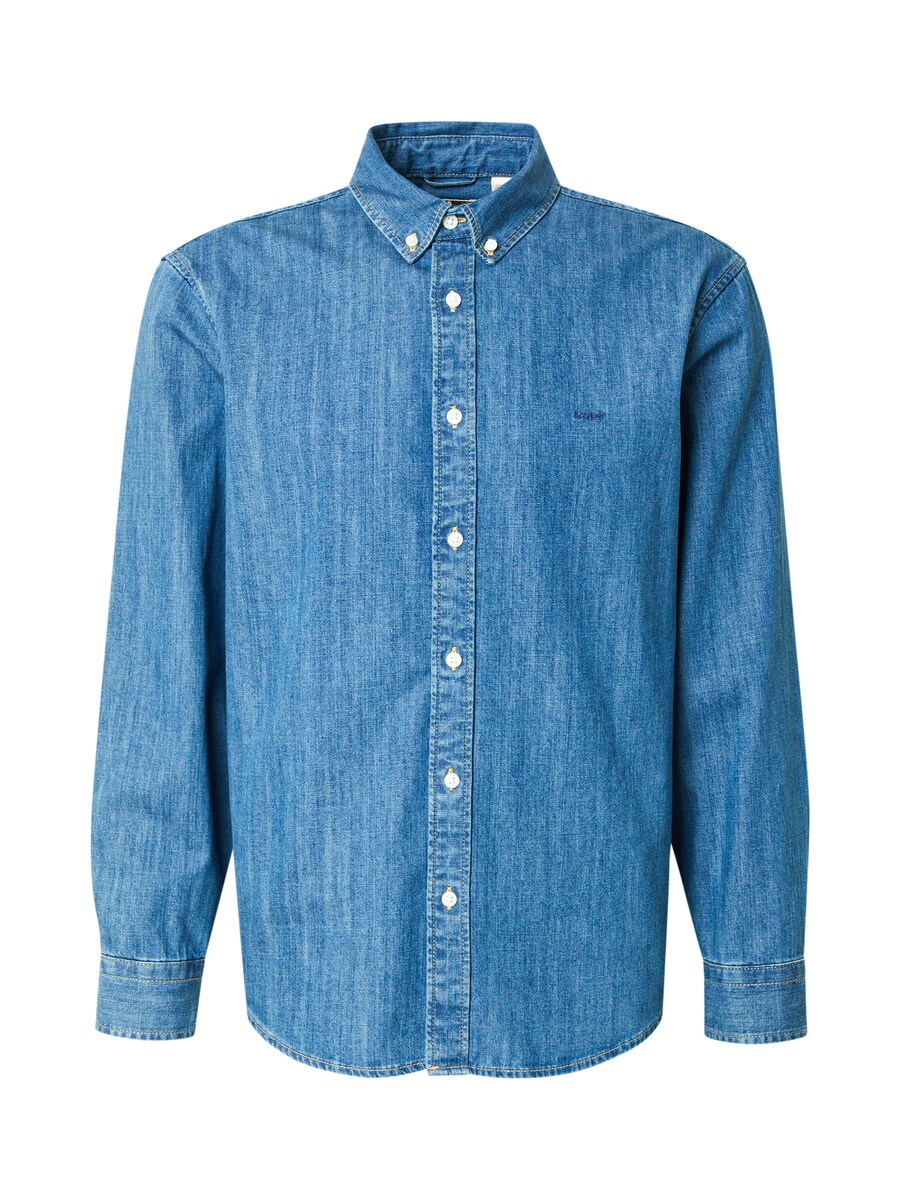 

Рубашка на пуговицах классического кроя LEVI'S AUTHENTIC, синий деним