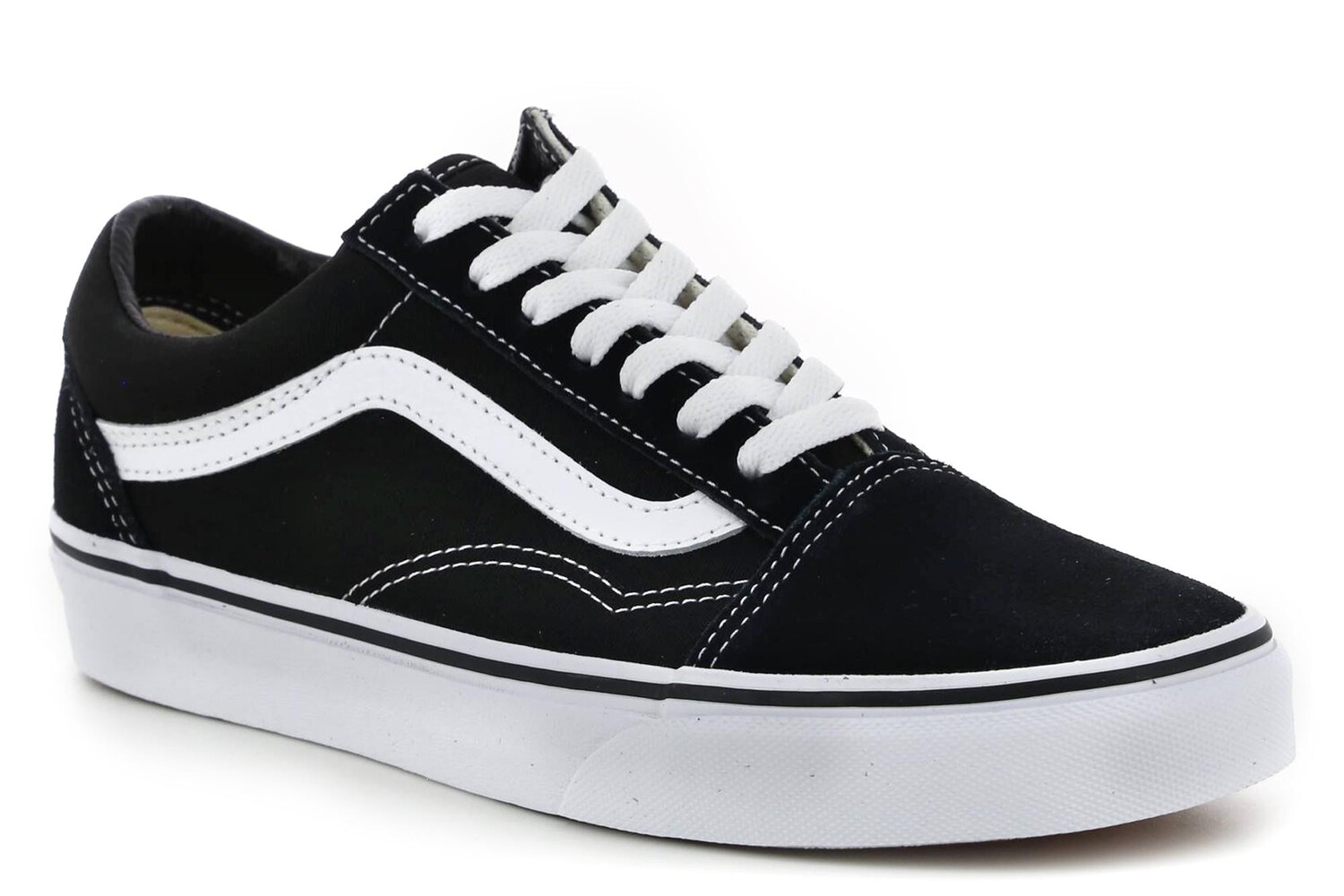 Ua кроссовки старой школы Vans, черный — фото 2