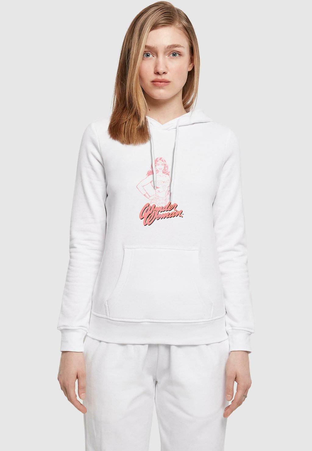 

Толстовка OUTLINE - Hoodie Merchcode, белый