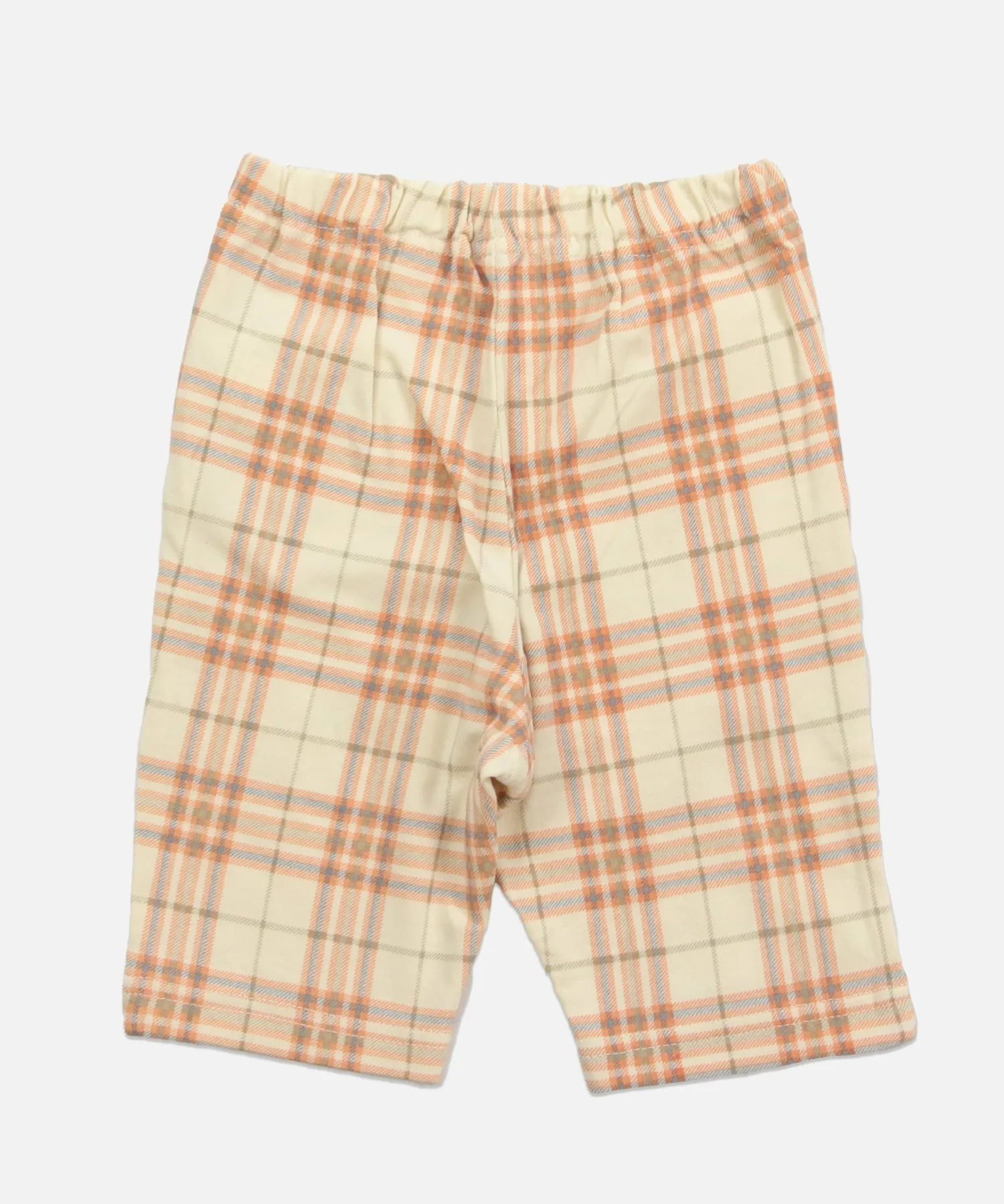 Леггинсы укороченной длины с эластичным рисунком Chil2, D-check/Beige