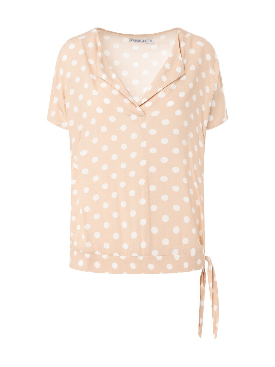 

Блузка с коротким рукавом Quiosque Blouse, цвет beige/cream