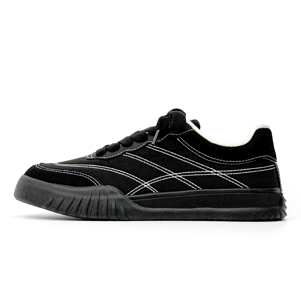 

VASIBAEN Кроссовки для скейтбординга Coverage Cushioning Low Top, мужские, черные