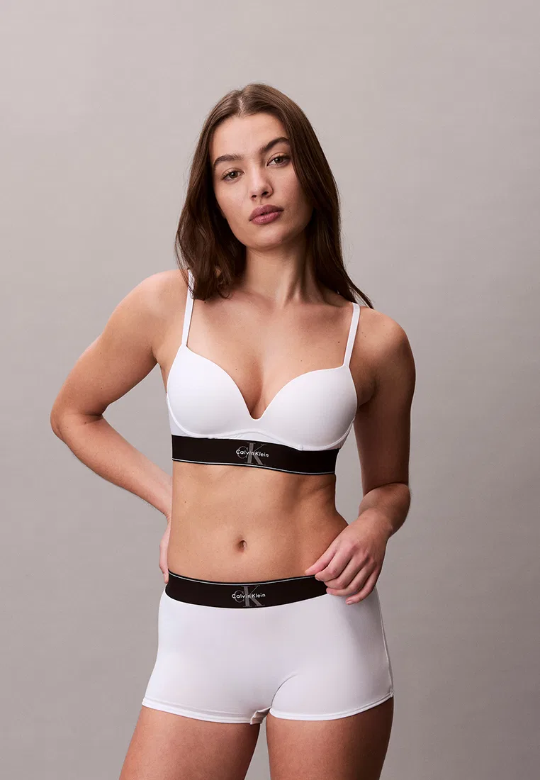 Бюстгальтер пуш-ап, Calvin Klein, белый