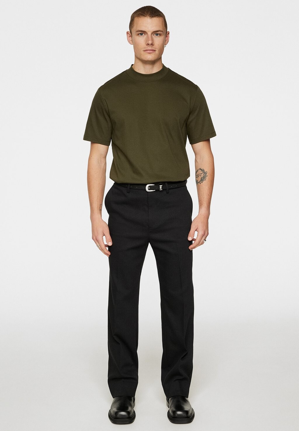 

Базовая футболка ACE MOCK NECK J.LINDEBERG, зеленый