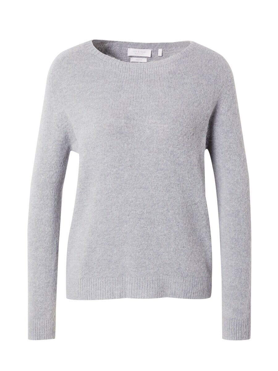 

Тонкий вязаный свитер Rich & Royal Sweater, пятнистый серый