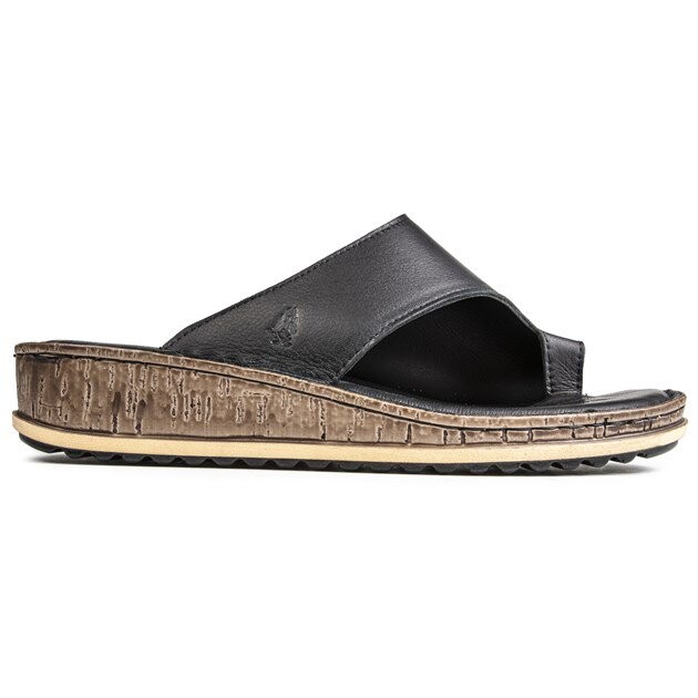 

Кожаные сандалии elissa Hush Puppies, черный