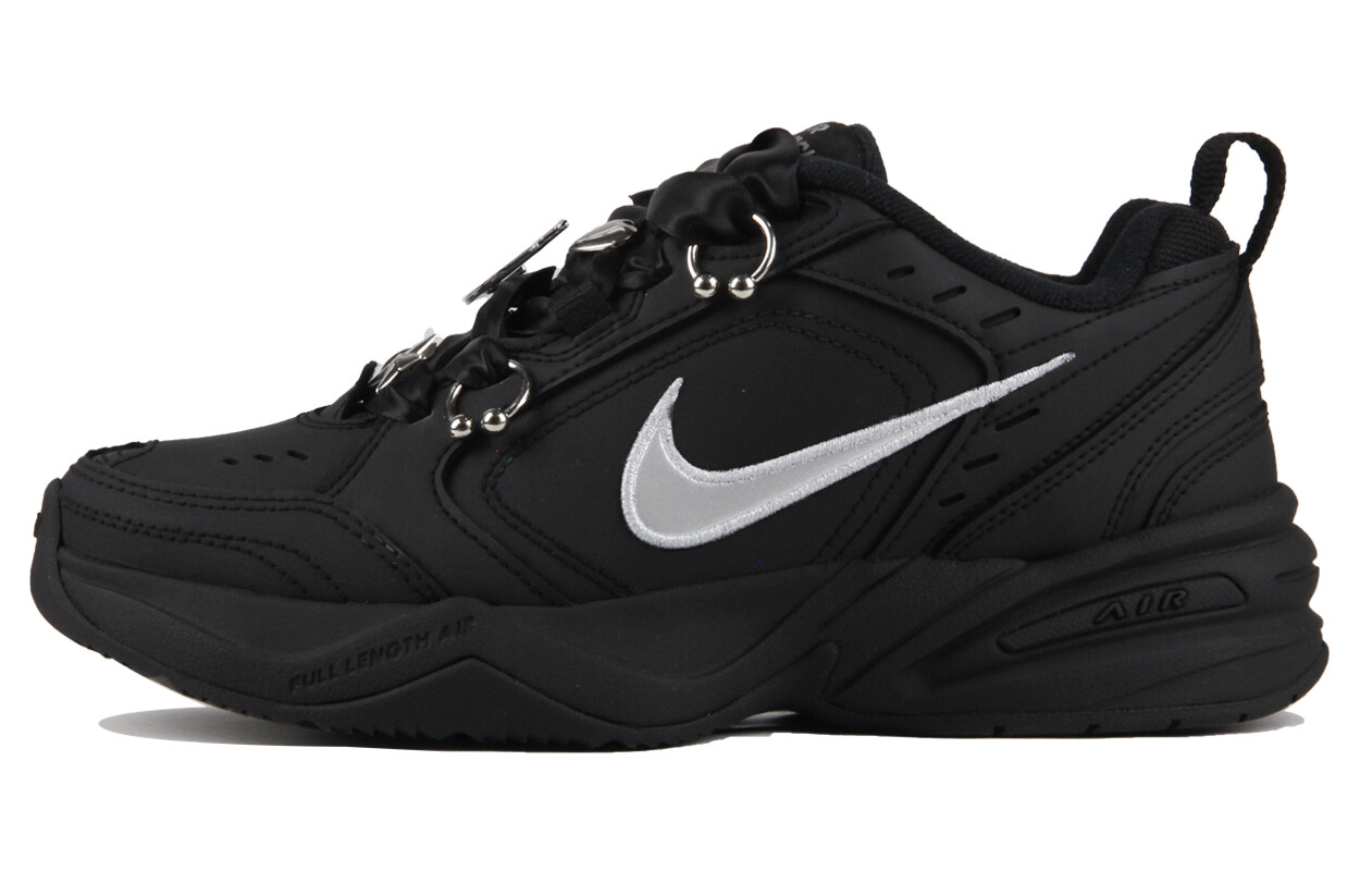 Массивные кроссовки Nike Air Monarch 4 унисекс, Matte black silver