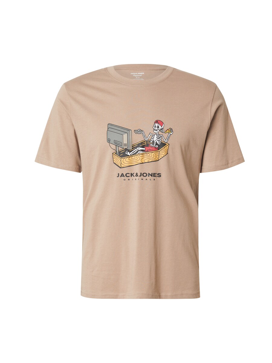 

Футболка JACK & JONES JACK & JONES JORSKULL, Light brown