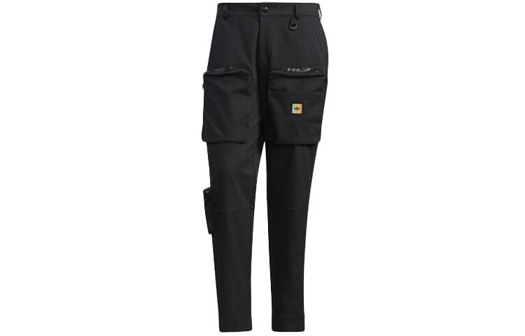 

Adidas Originals Мужские трикотажные спортивные штаны, цвет Black