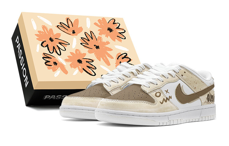 

Женские кроссовки для скейтбординга Nike Dunk, Light yellow