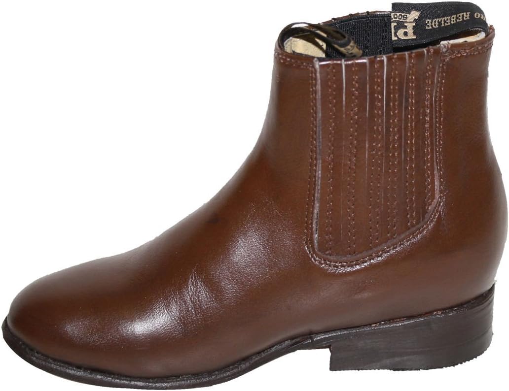 

Детские ковбойские сапоги с острым носком из натуральной кожи Dona Michi, коричневый