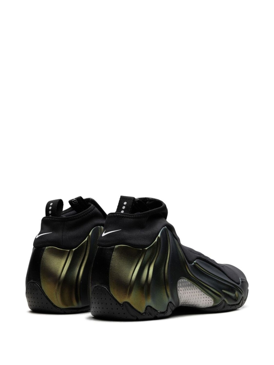 Кроссовки Air Flightposite "Metallic Gold" Nike, золотой — фото 3