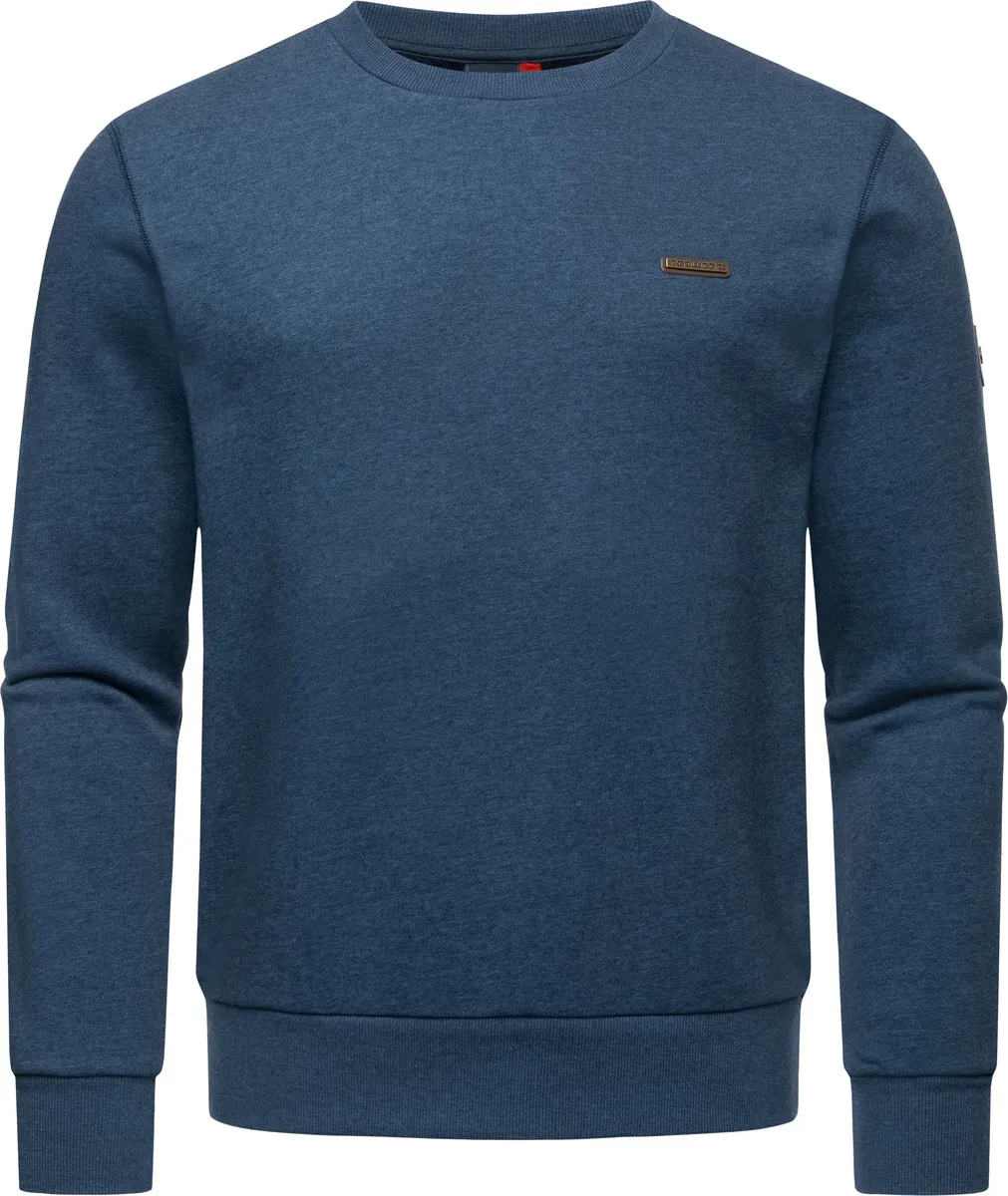 

Свитер Ragwear Sweater "Indie", крутой базовый мужской свитер, цвет морской волны