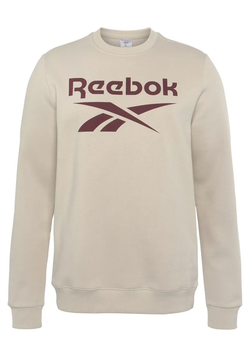 

Толстовка Reebok "REEBOK IDENTITY FLEECE STACKED LOGO CREW SEATSHIRT ", цвет Stucco