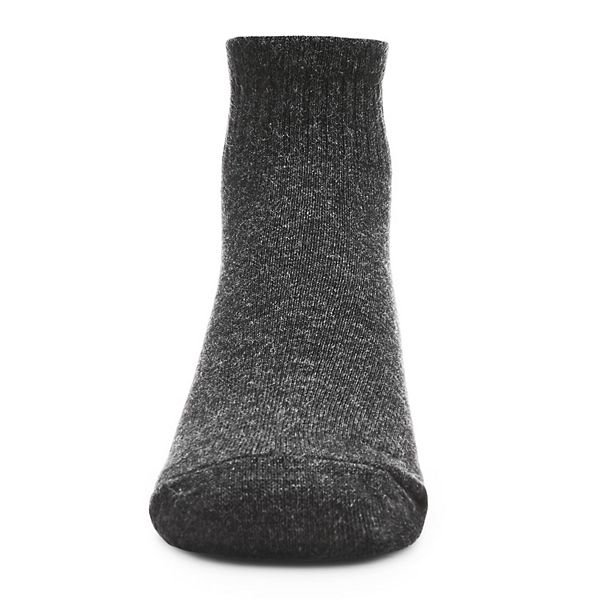 3 пары детских носков мид-кат из хлопковой смеси Memoi, Charcoal — фото 3