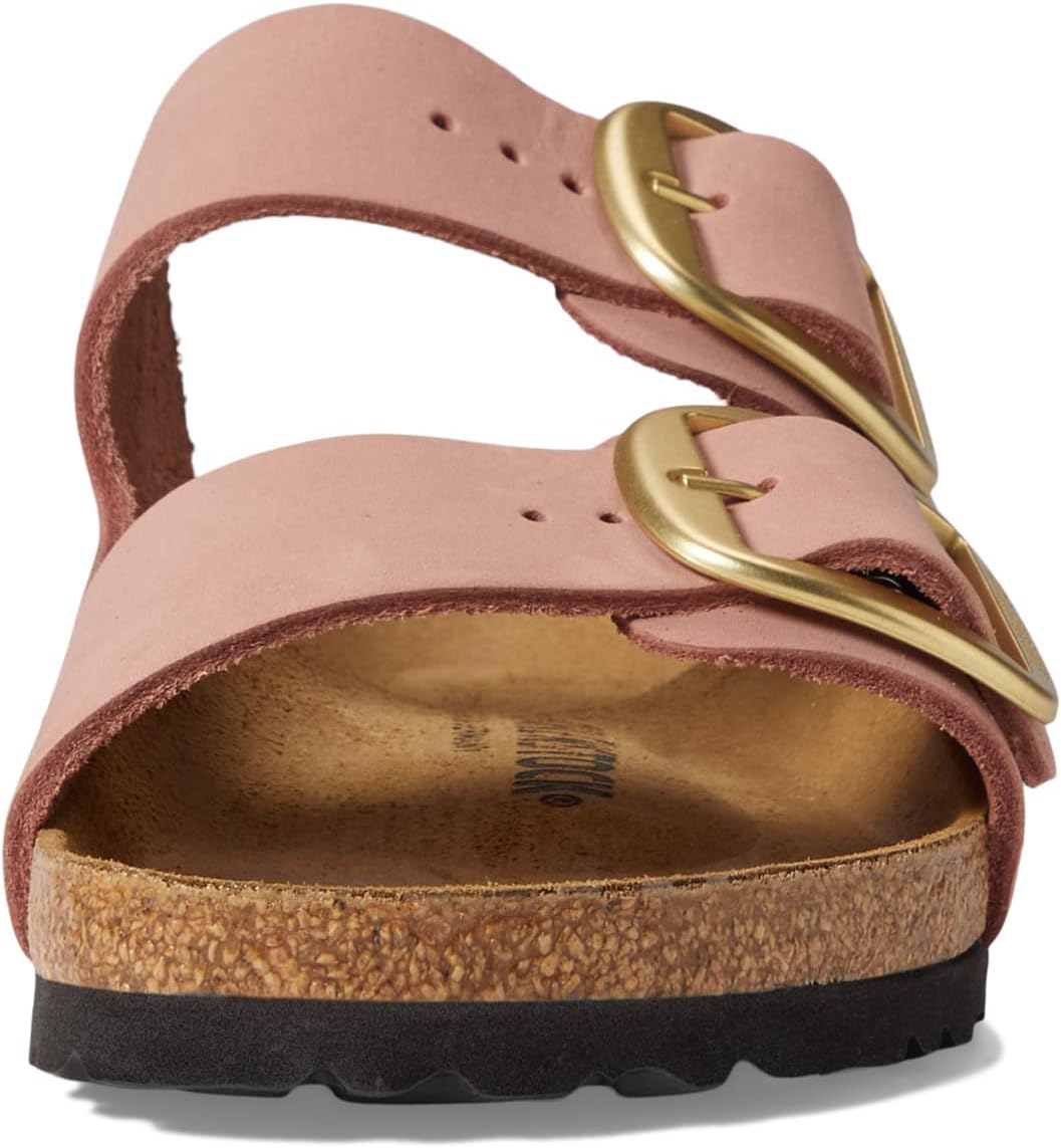 Сандалии Birkenstock Arizona Big Buckle - Nubuck Leather, Old Rose Nubuck — фото 2