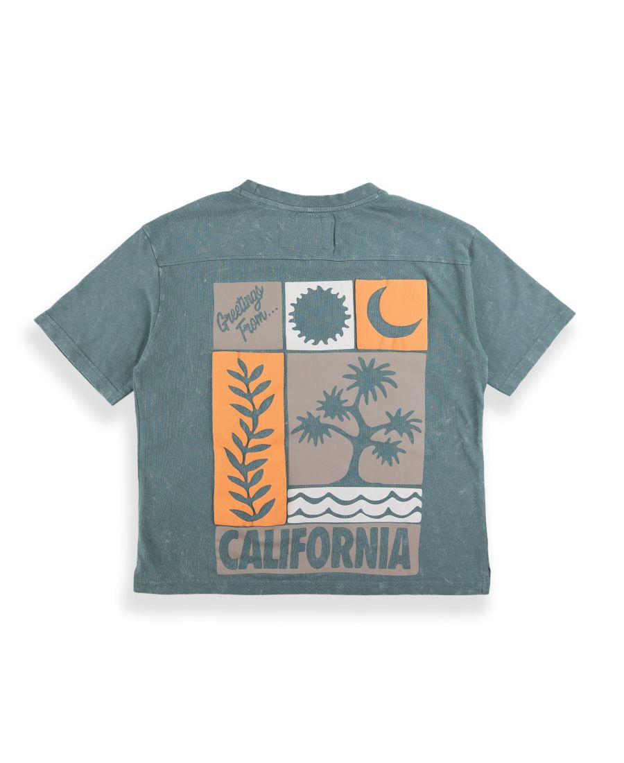 

Футболка с коротким рукавом Big Boys California Graphic Sovereign Code, Slate