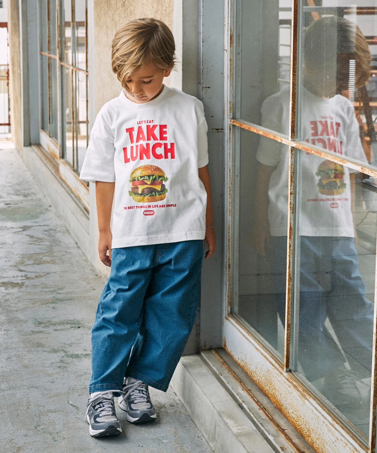 Детская футболка BOOSTOCK B/S BURGER Tシャツ — фото 3
