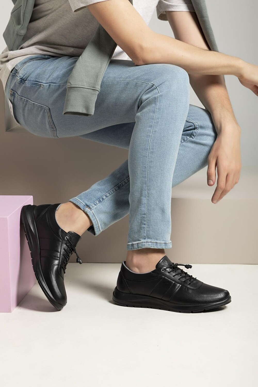 

Мужские кроссовки из натуральной кожи 1311013 S08 Черный Ziya Ayakkabı, Черный;серый, Мужские кроссовки из натуральной кожи 1311013 S08 Черный Ziya Ayakkabı