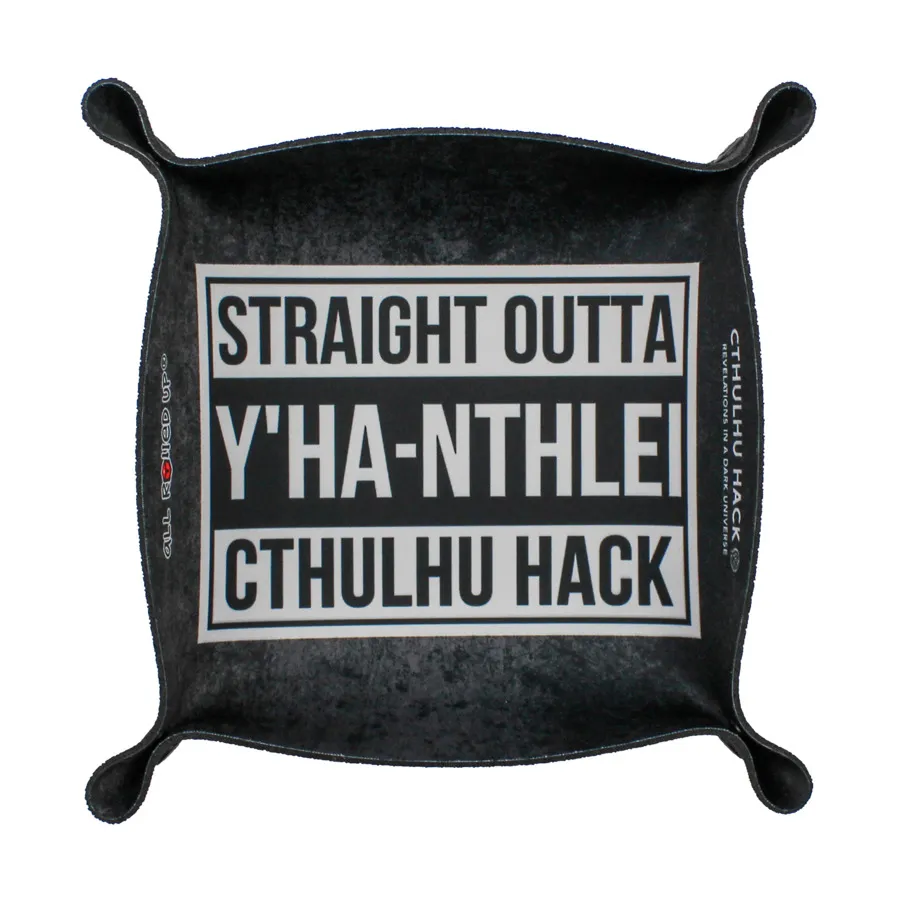 

Складной квадратный лоток для игральных костей — Straight Outta Y'Ha-Nthlei, Dice Trays & Accessories (All Rolled Up)