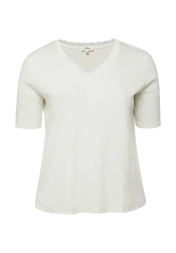 

Простая футболка S.Oliver, Creme, Хаки, Простая футболка S.Oliver, Creme