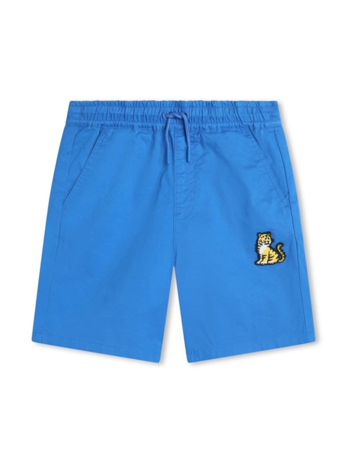 

Kenzo Kids спортивные шорты с вышитым логотипом, синий